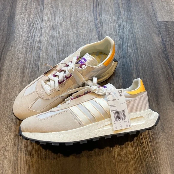 adidas gazelle silver green womens Adidas Retropy E5 Men's Shoes Dash Grey-Ecru Tint-Off White
